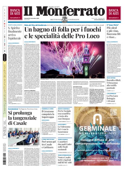 Il Monferrato - Edizione 69 del 23/09/2025